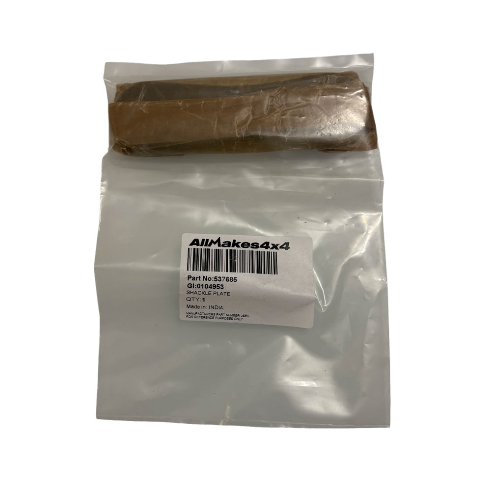 Shackle Plate Tapped Rear LWB 537685